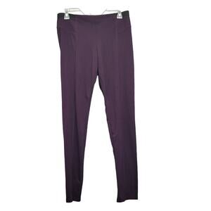 Simply Vera Vera Wang Womens Medium Plum PolyRayon Spandex Leggings